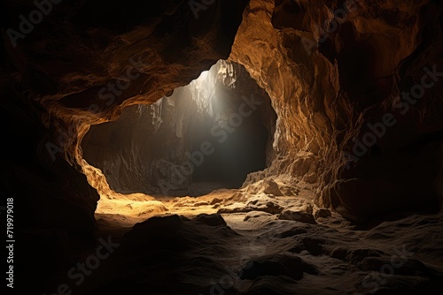 Cave Light Play: Capture the interplay of light and shadows within the caves.