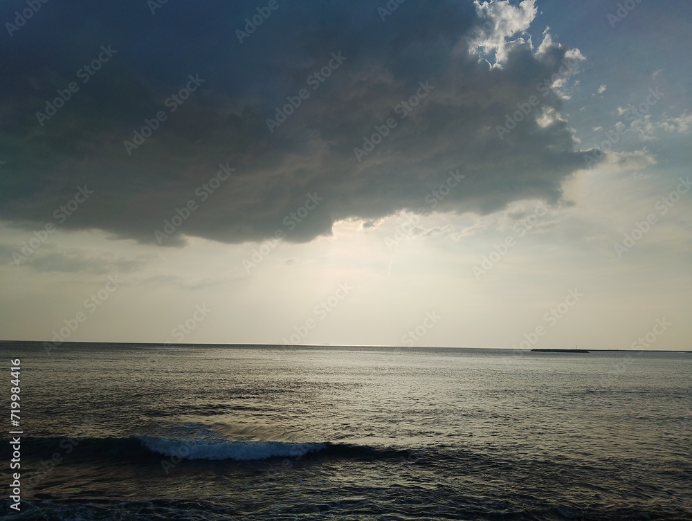 Obraz premium sunset over the sea