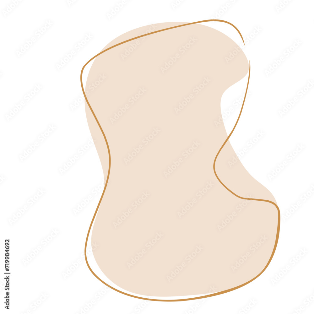 Abstract blob background Abstract blob background
