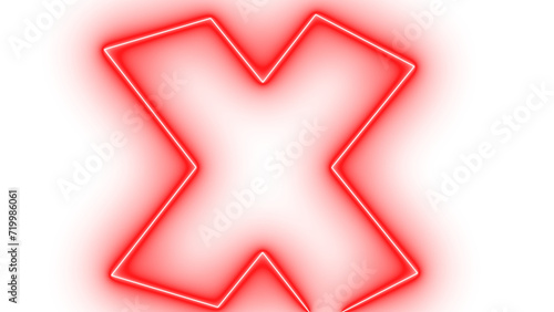 Red X PNG, Red X PNG transparent images, Glowing red neon light X wallpaper, neon light X wallpaper, Red X Transparent