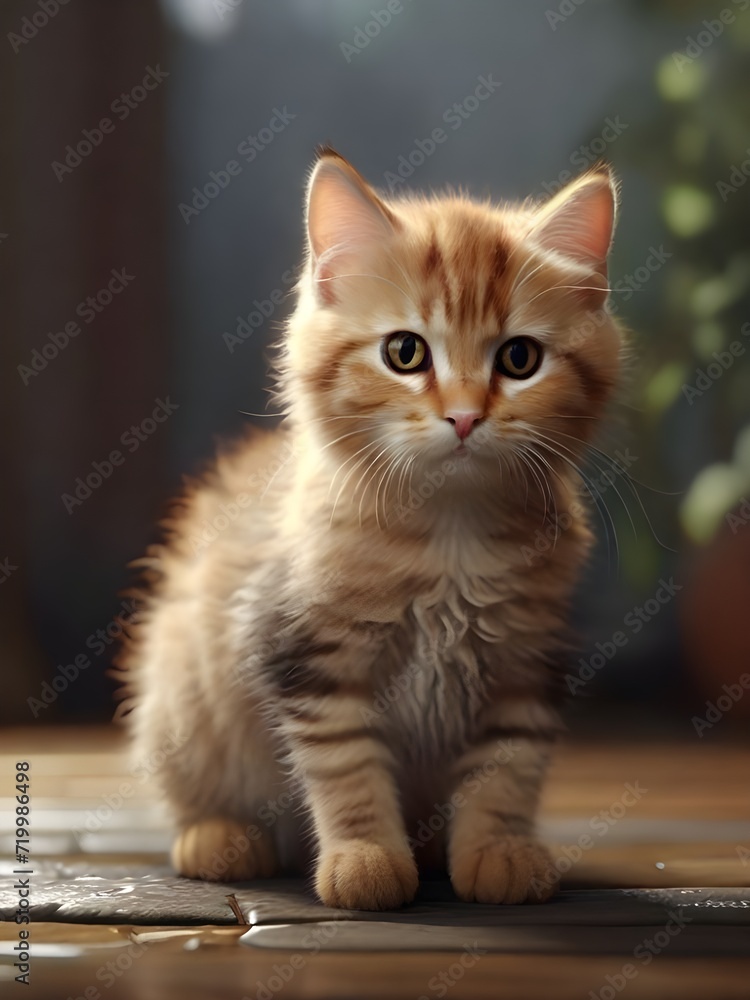 a cute cat