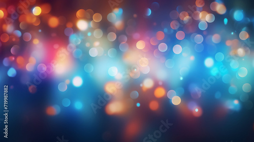 Abstract blurred light element