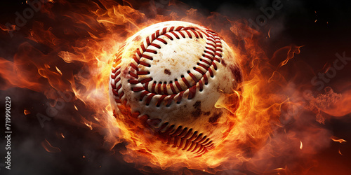 baseball in fire,,,Ball burning in fire,,,Flying baseball on fire