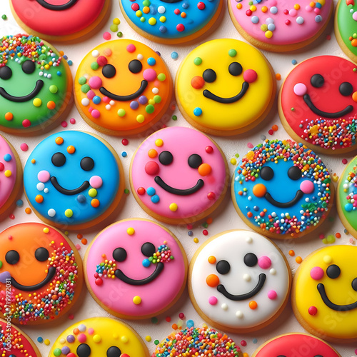 Smile Cookies.Generative AI