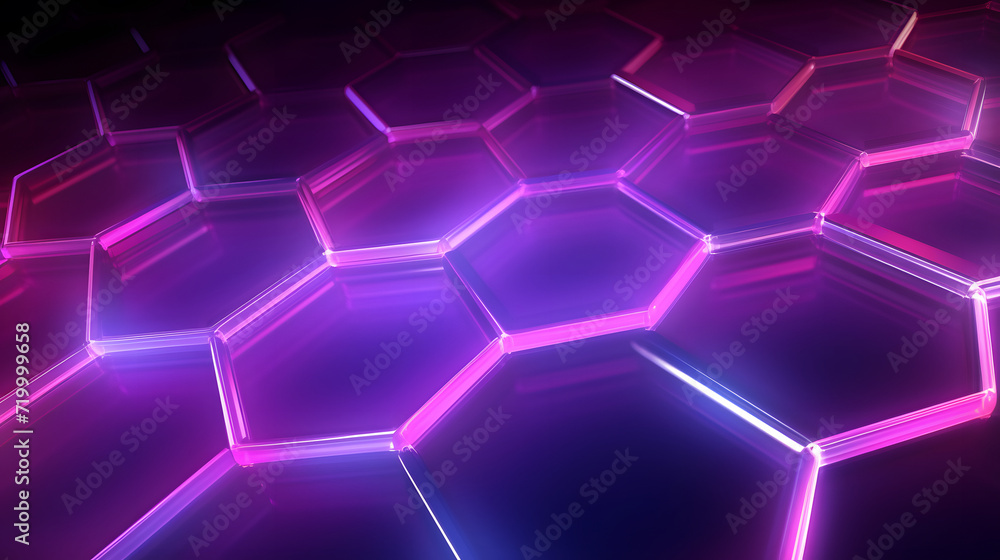 abstract background with hexagons abstract background with hexagons