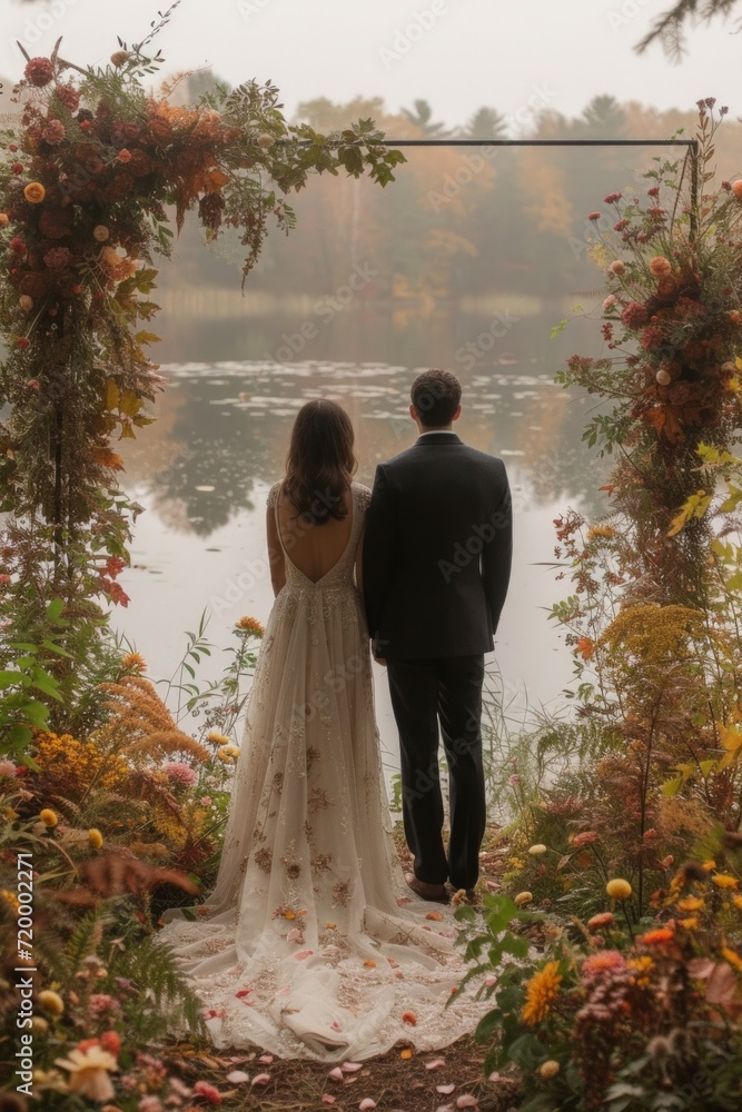 Romantic Bliss: A love story unfolds amid dreamy surroundings Romantic Bliss: A love story unfolds amid dreamy surroundings