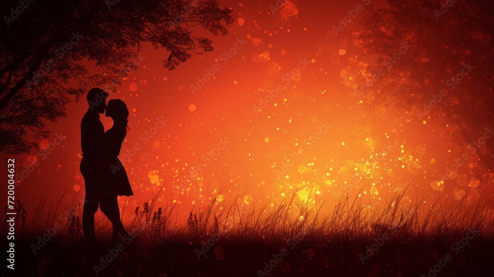 Romantic backdrop for expressing love and emotions Romantic backdrop for expressing love and emotions