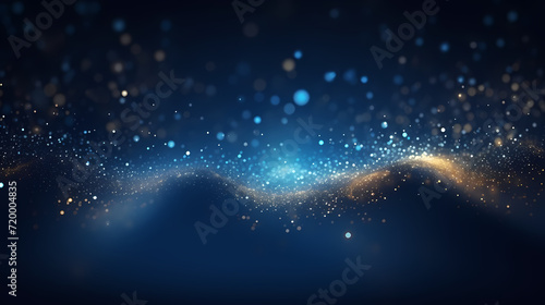 Featuring stunning soft bokeh lights and shiny elements. Abstract festive and new year background