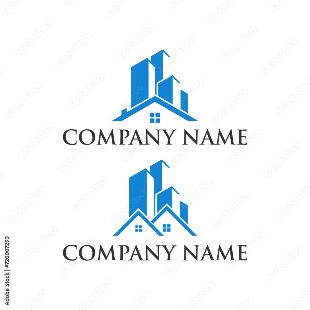 Fototapeta premium real estate logo