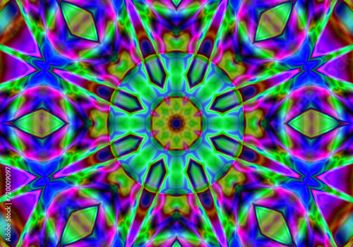 psychedelic background. bright colorful patterns. Abstract kaleidoscope pattern. pattern for design.