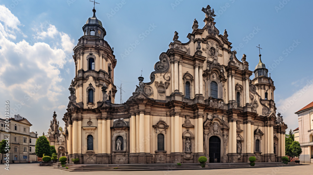 Georges Cathedral in Lviv Ukraine