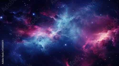 Wallpaper Mural Celestial Aspects in Abstract Space Nebula Torontodigital.ca