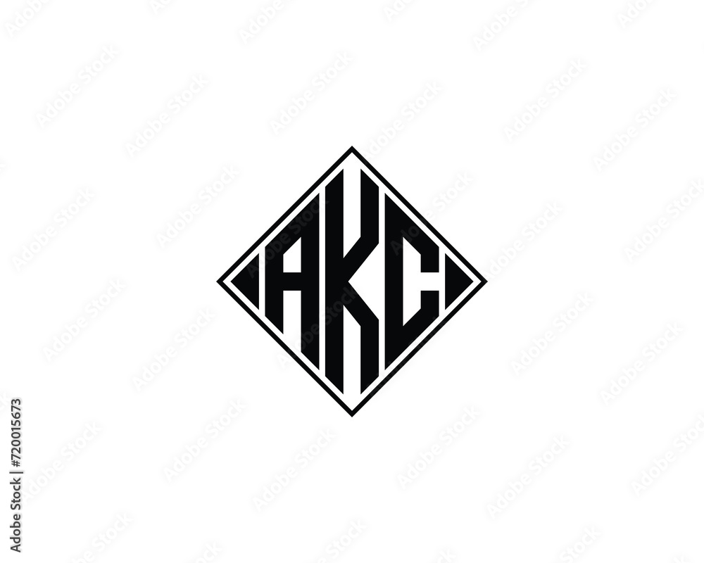AKC Logo design vector template AKC Logo design vector template