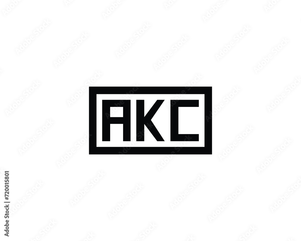 AKC Logo design vector template AKC Logo design vector template