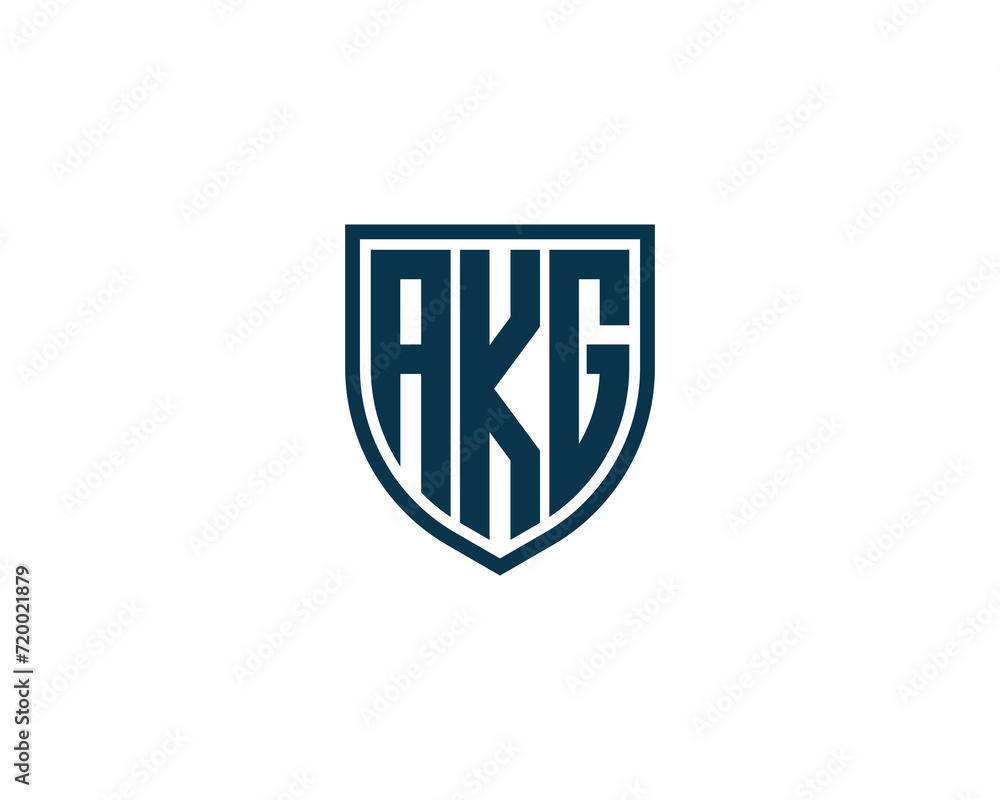 AKG Logo design vector template AKG Logo design vector template