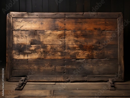 Plank of rustic wood textured background
