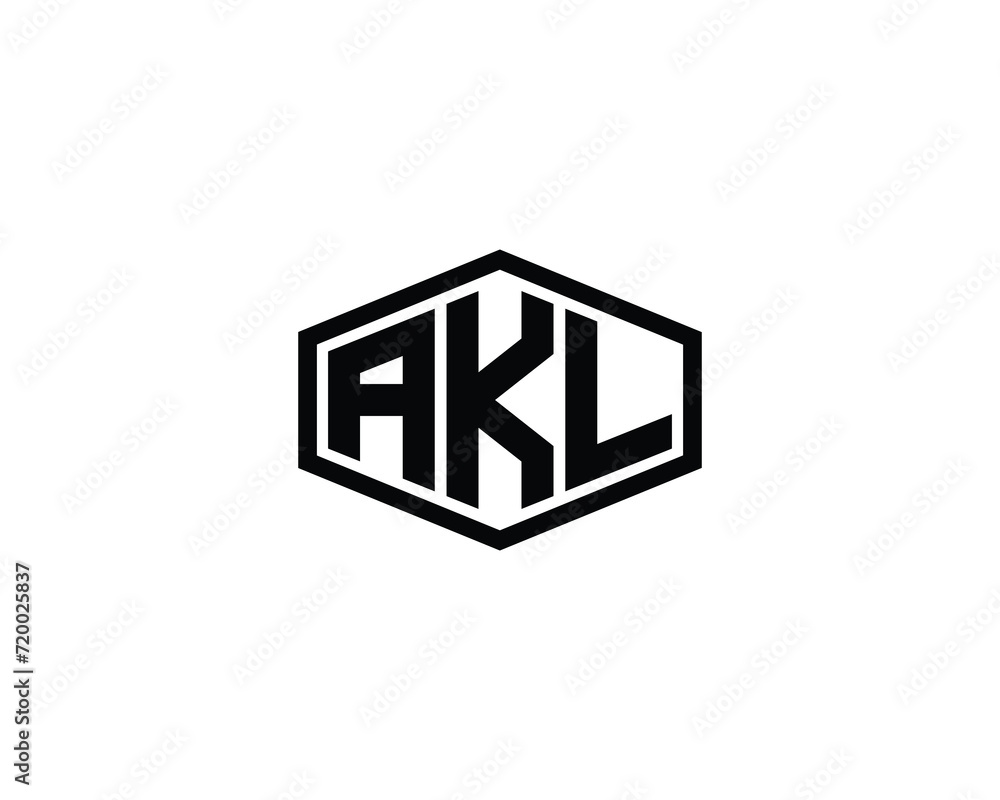 AKL logo design vector template AKL logo design vector template