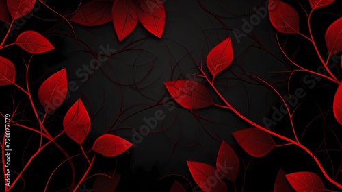 seamless background picture with leaf pattern, leaves, trees, tree branches