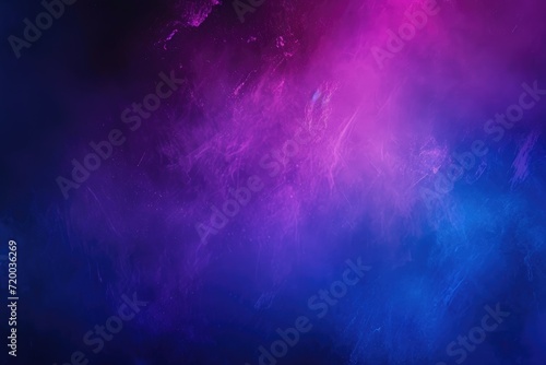 Dark blue purple glowing grainy gradient background