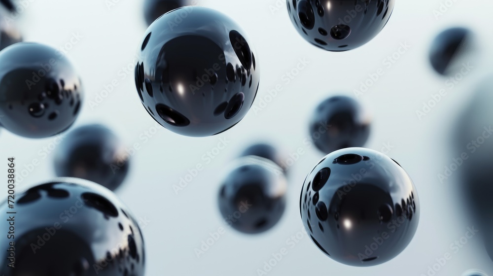 abstract 3d floating spheres background abstract 3d floating spheres background