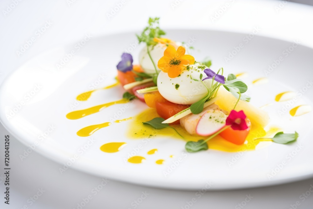 colorful caprese salad with mozzarella and tomatoes colorful caprese salad with mozzarella and tomatoes