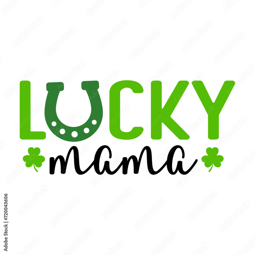 Fototapeta premium St Patrick's Day SVG Design Retro Patrick's Day SVG St Patrick's Day Rainbow sublimation SVG design