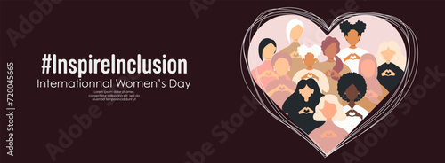 International Women's Day banner. 