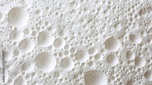White foam. Abstract background and texture for design.
