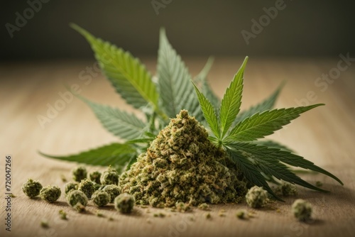 CBD oil cannabis plant