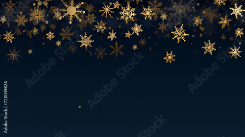 Snowflake background, winter cold texture frozen icy illustration snow frost