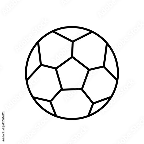 soccer or football balls vector illustration for logo or emblem with 10 different variations