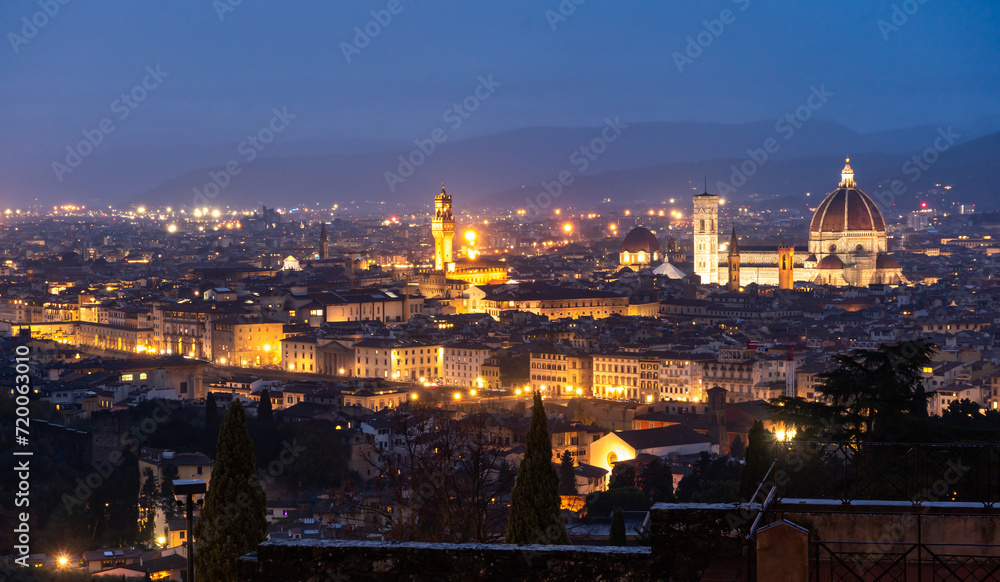 Panorama of Florence, from Piazzale Michelangelo