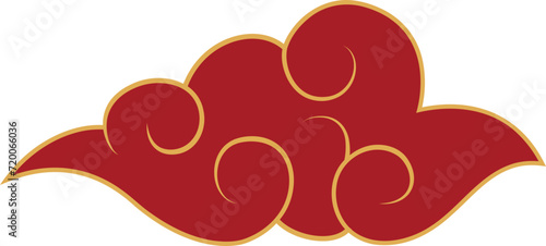 Chinese Clouds Illustration