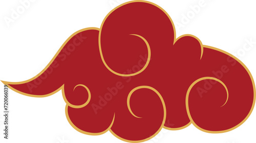 Chinese Clouds Illustration