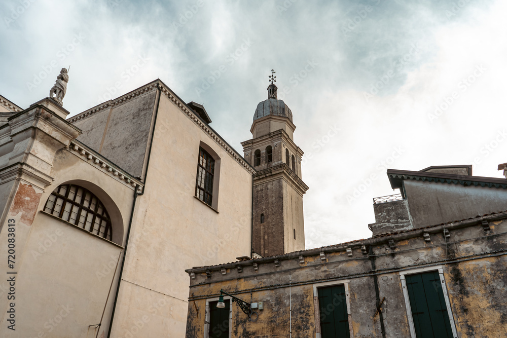 Tower of San Simeone Profeta church in Venice