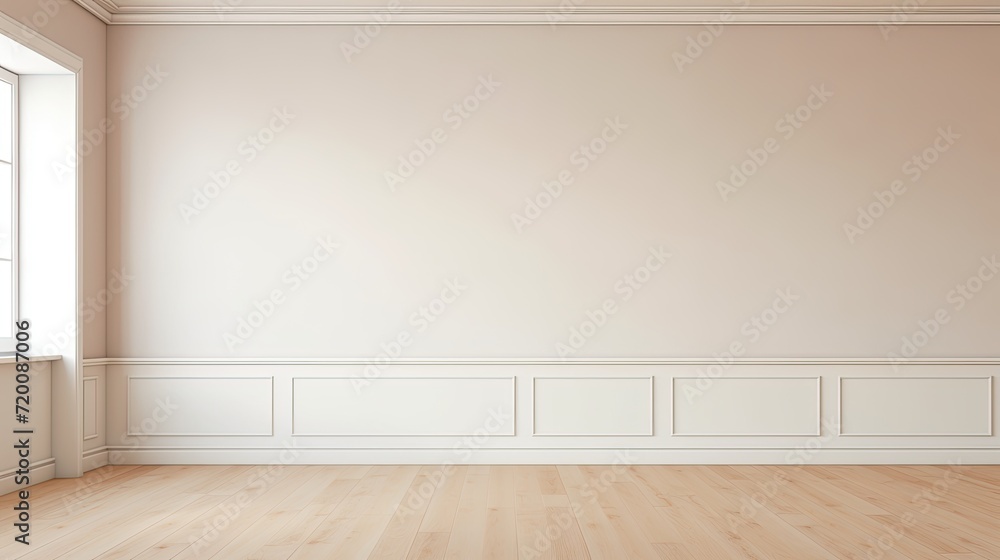 Empty room in minimalist style with copy space background Empty room in minimalist style with copy space background