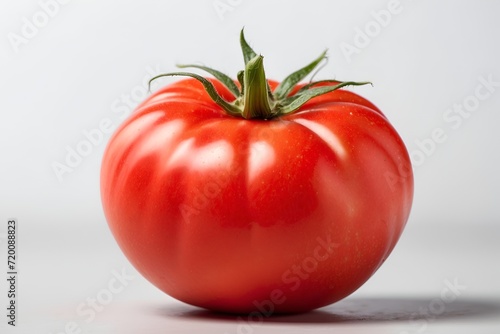 Fresh tomato Isolated on white background. Close up. Selective focus. © Amlumoss