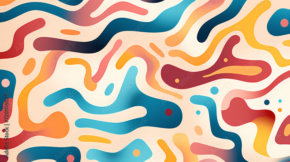 Abstract seamless doodle background, artistic background Abstract seamless doodle background, artistic background