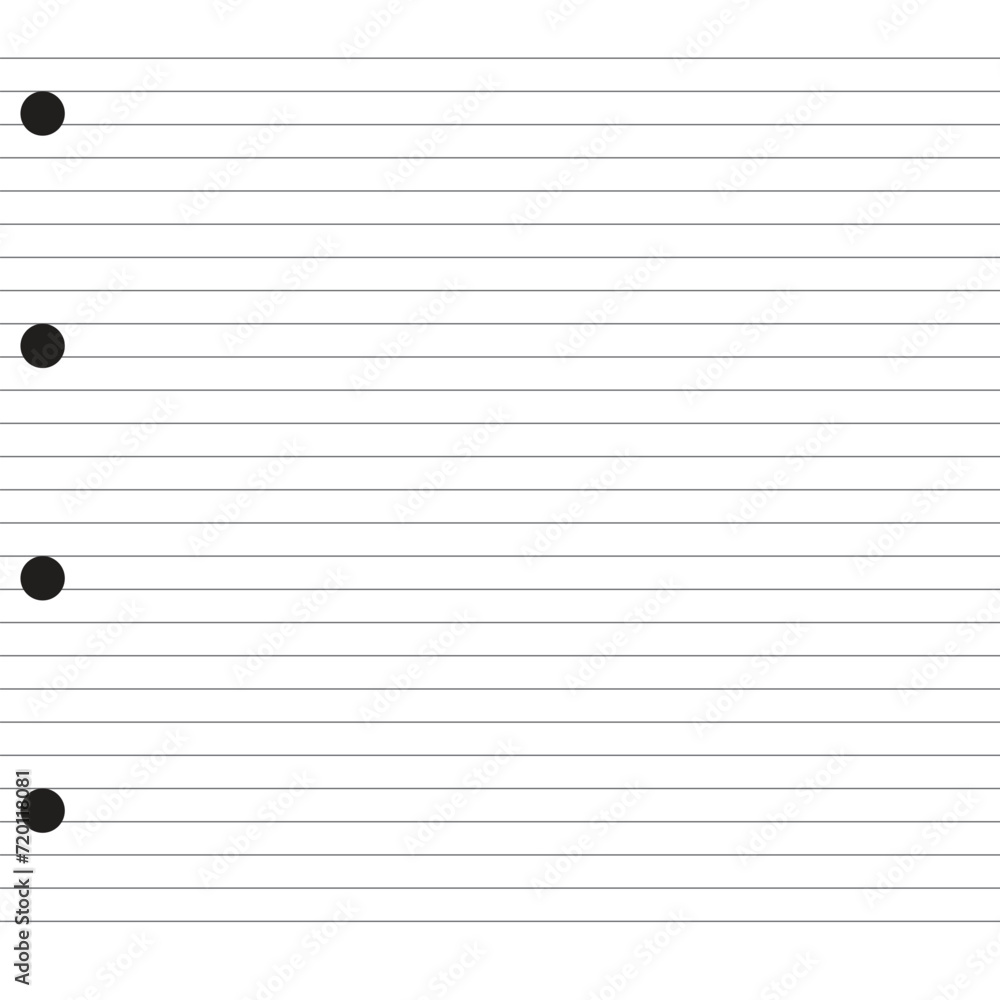 Realistic vector illustration of blank sheets of square and lined paper from a block isolated on white background. 11 22 Realistic vector illustration of blank sheets of square and lined paper from a block isolated on white background. 11 22