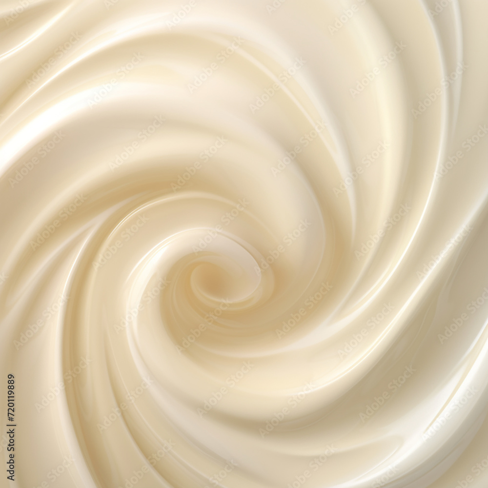 Soft cream swirl background. Whipped cream texture Soft cream swirl background. Whipped cream texture