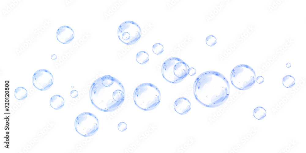 Soap Bubble blue Clipart Transparent PNG Hd, White Soap Transparent Bubble Clipart, Foam Balls, Bubbles Sudsy, Bubbles Water PNG	
