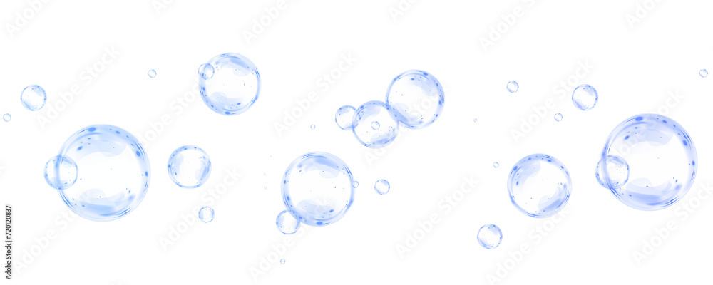 Soap Bubble blue Clipart Transparent PNG Hd, White Soap Transparent Bubble Clipart, Foam Balls, Bubbles Sudsy, Bubbles Water PNG	