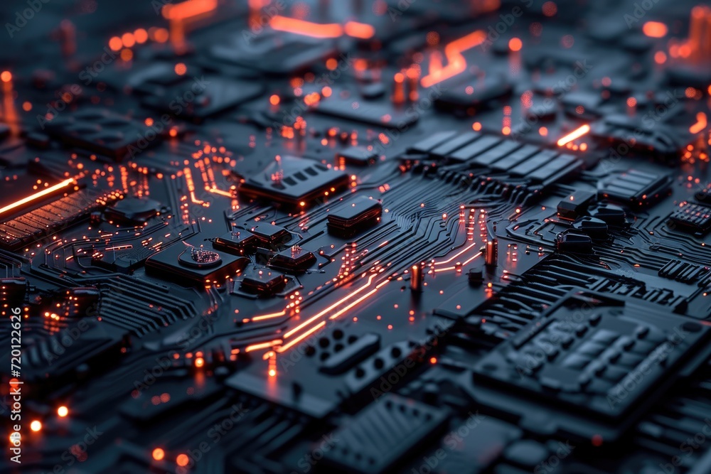 Abstract High Tech Background Abstract High Tech Background