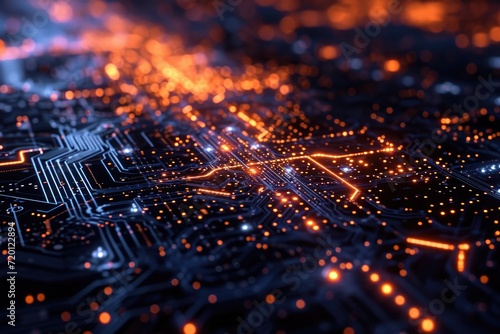 Wallpaper Mural Abstract High Tech Background Torontodigital.ca