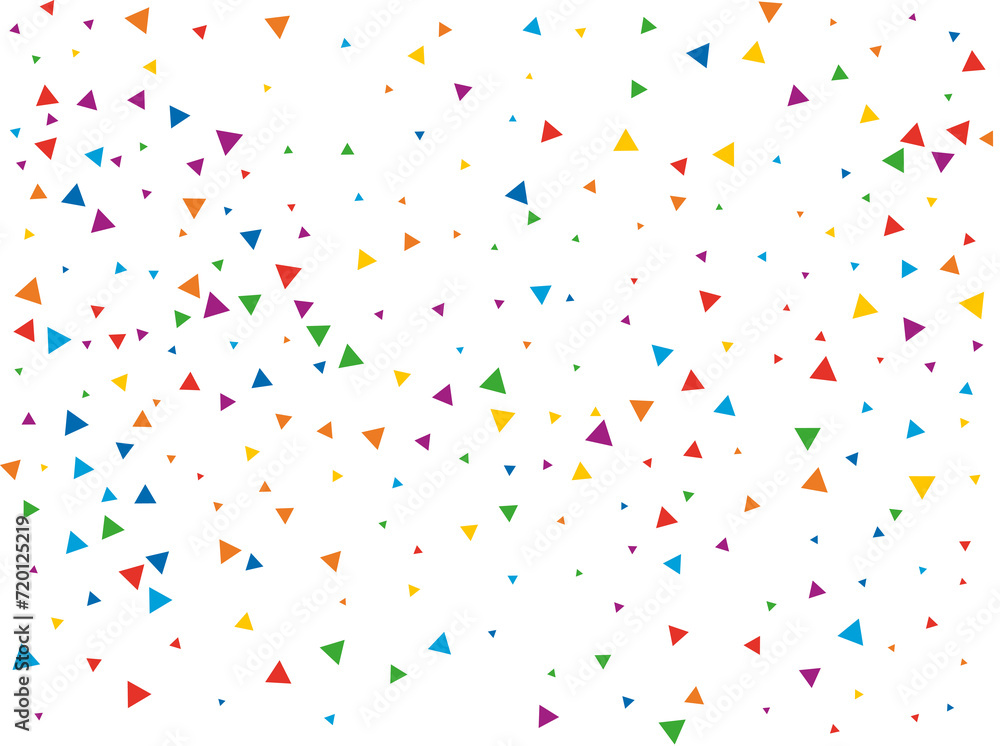 Fairy Rainbow Triangular Confetti Fairy Rainbow Triangular Confetti