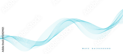 Abstract digital technology futuristic wave background.