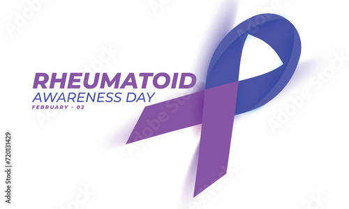 Rheumatoid Awareness Day. background, banner, card, poster, template. Vector illustration.