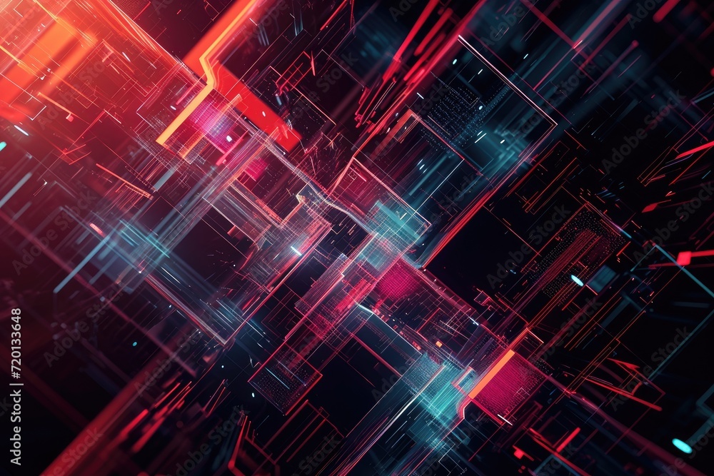 Abstract High Tech Background Abstract High Tech Background