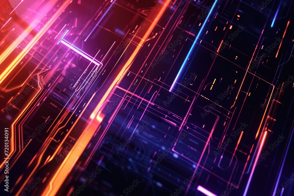 Abstract High Tech Background Abstract High Tech Background
