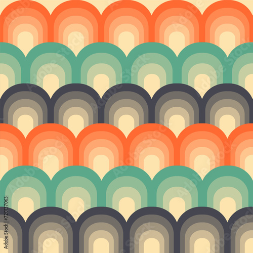 retro styled wallpaper design background 0911